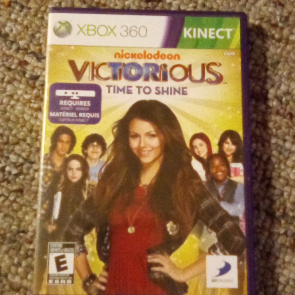Victorious Xbox 360 Kinect game